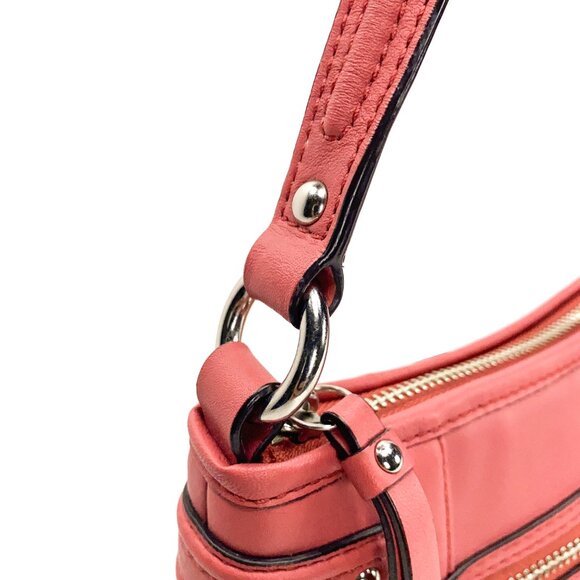 COACH Daisy Pink Leather Shoulder Bag - C1381-F23978 - Picture 11 of 16